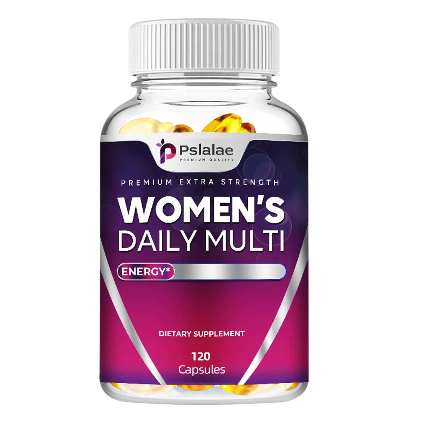 Women’s Daily Multivitamin Capsules – Heart, Brain, Skin & Hair (120 Ct)