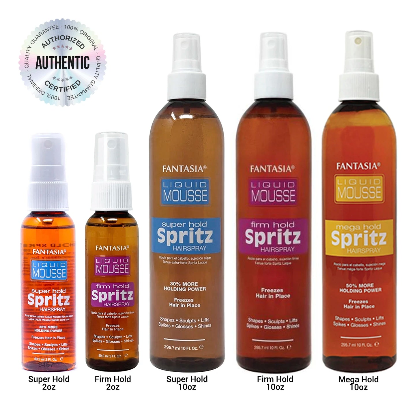 Fantasia Spritz Mousse – Strong Hold, Quick Dry