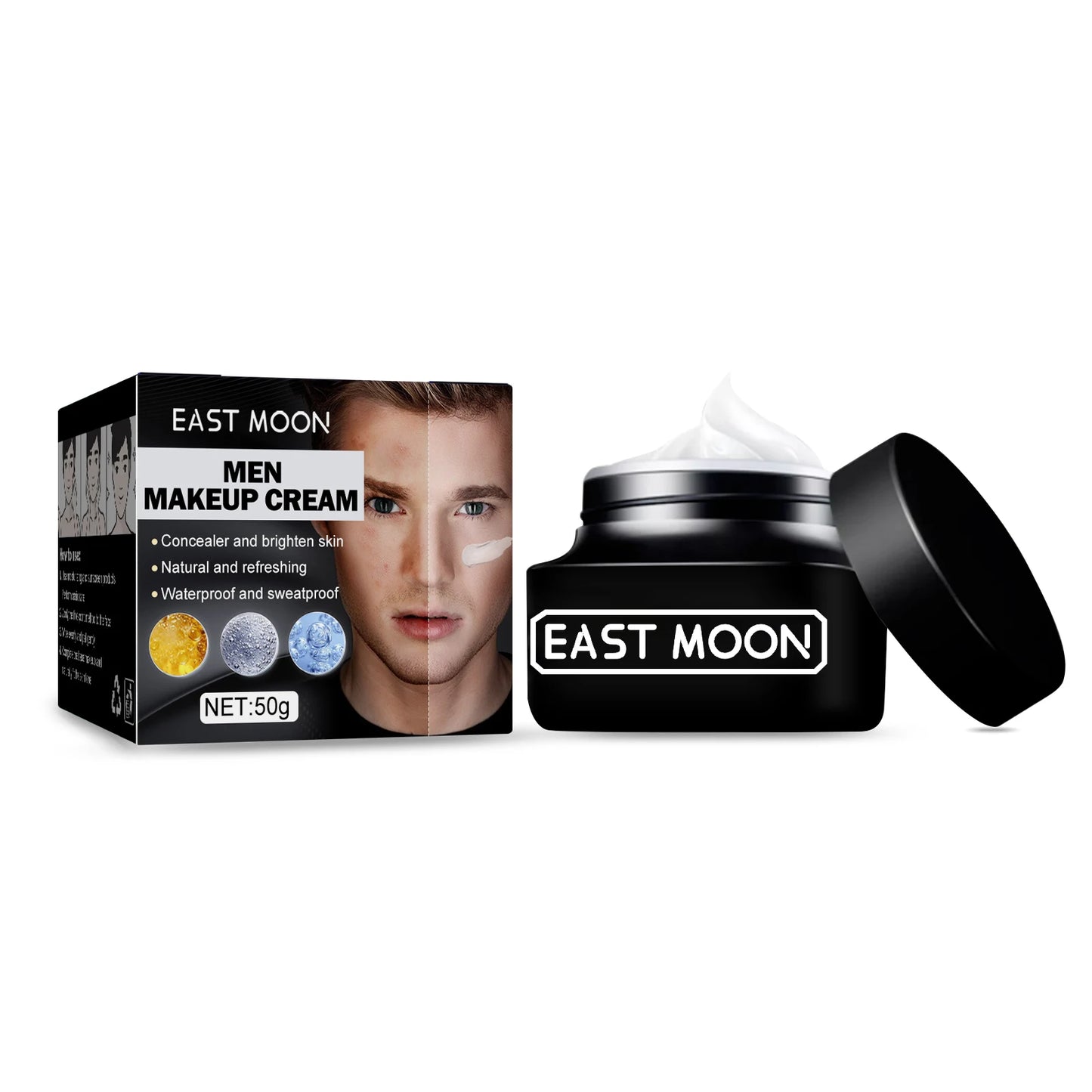Whitening Tone-Up Cream – Waterproof Concealer & Skin Brightener