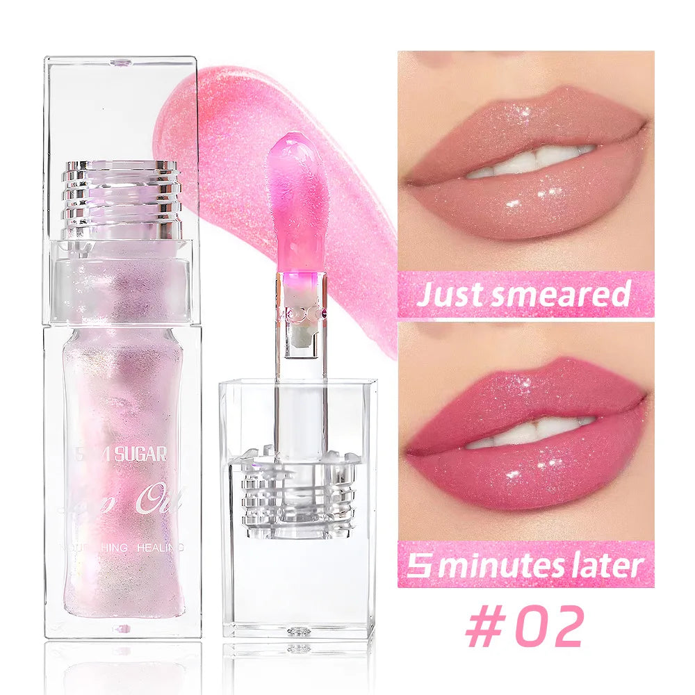 SAM SUGAR Lip Oil – Color Changing Moisturizing Gloss