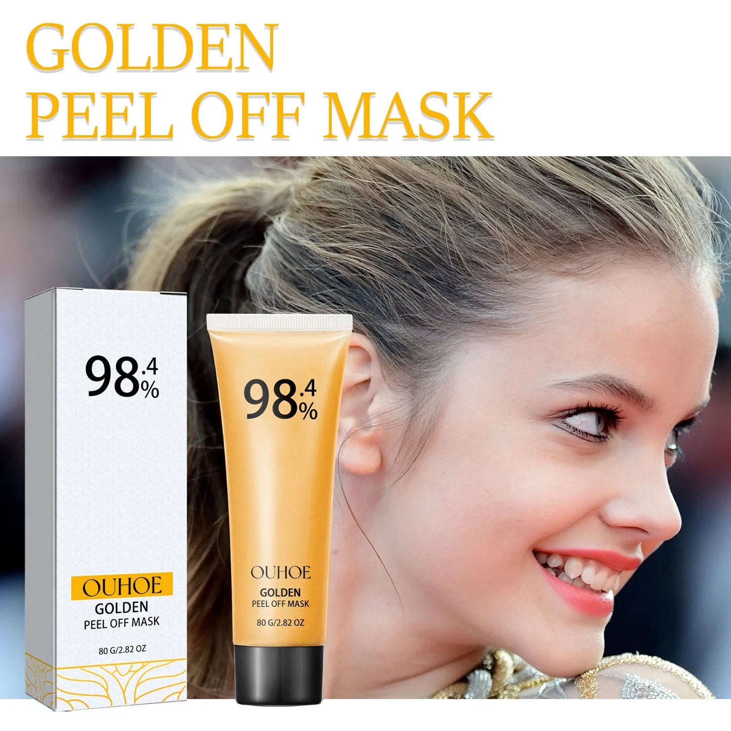 Golden Peel-Off Mask – Blackhead & Wrinkle Care