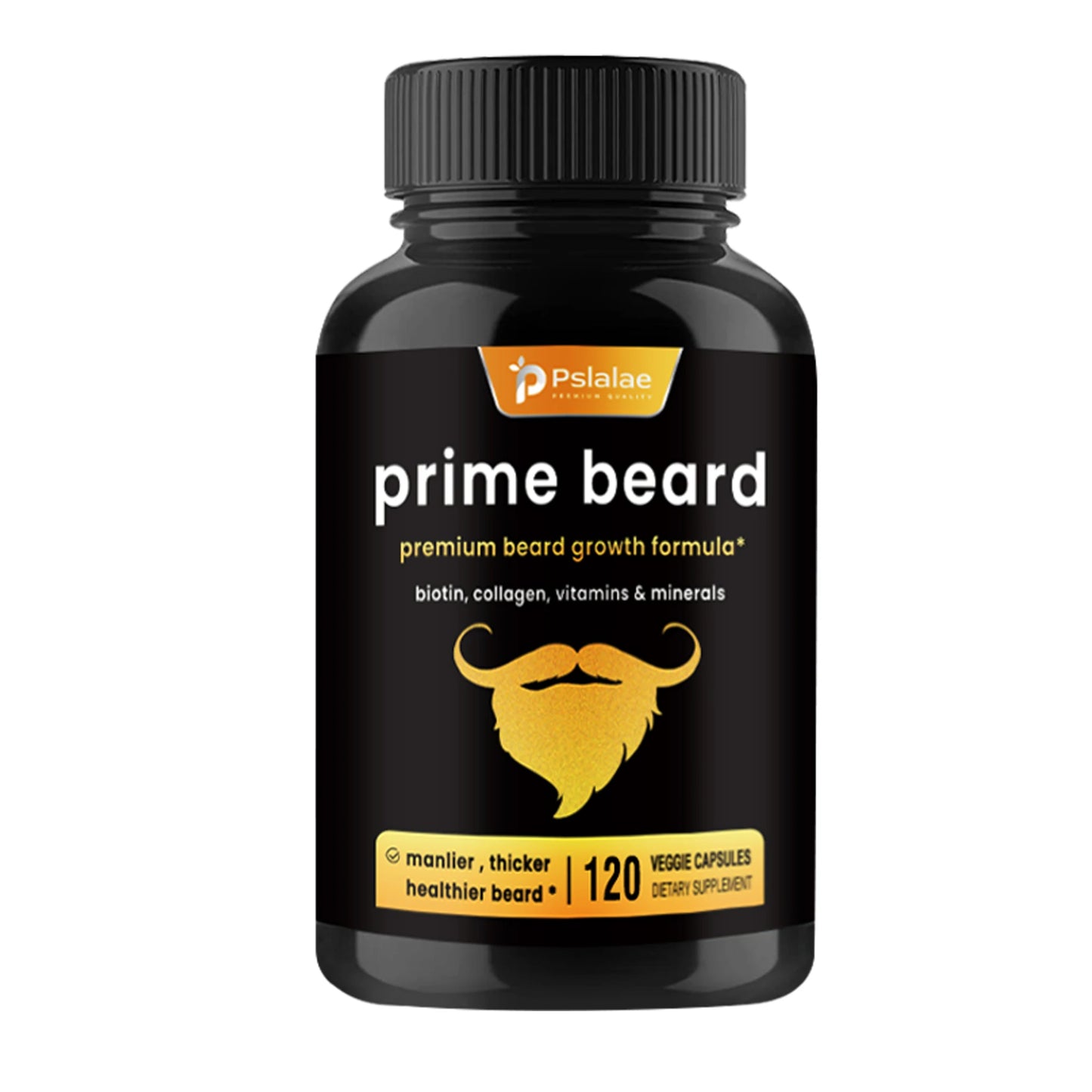 Beard Growth Vitamins – Biotin & Saw Palmetto