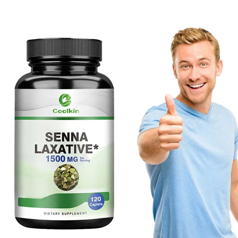 Senna Capsules – Colon Cleanse, Detox & Digestive Relief (120)