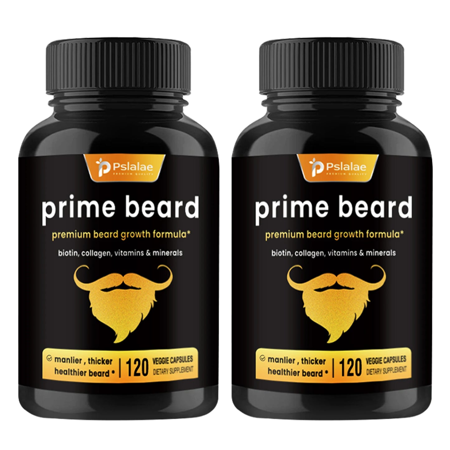 Beard Growth Vitamins – Biotin & Saw Palmetto