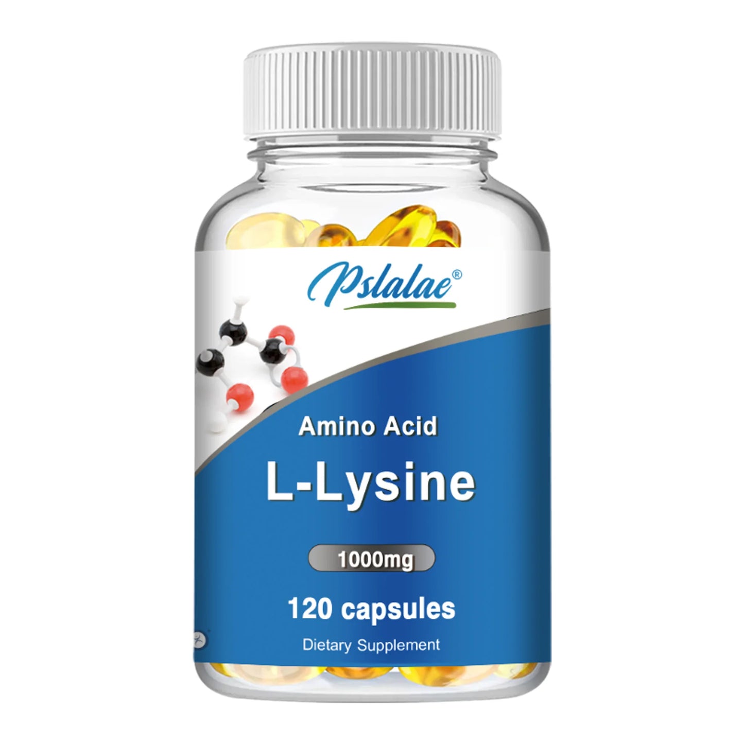 L-Lysine 1000mg – Collagen, Skin & Immune Function Support (120)