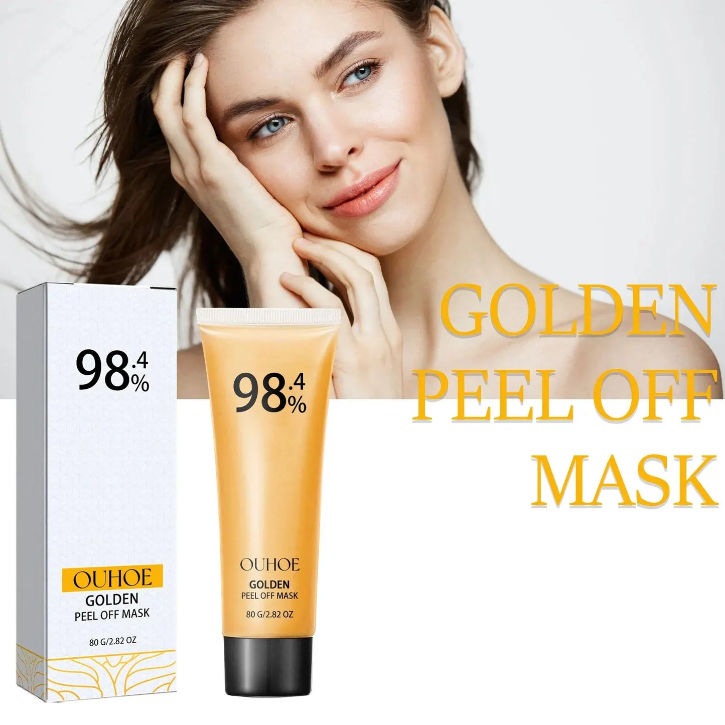 Golden Peel-Off Mask – Blackhead & Wrinkle Care