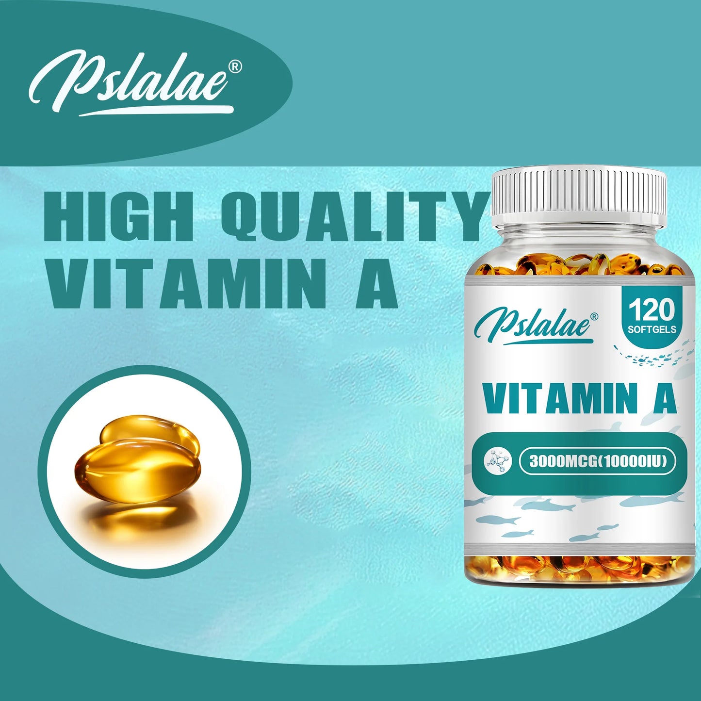 Vitamin A 3000mcg – Cellular Health, Immunity & Vision (120 Ct)