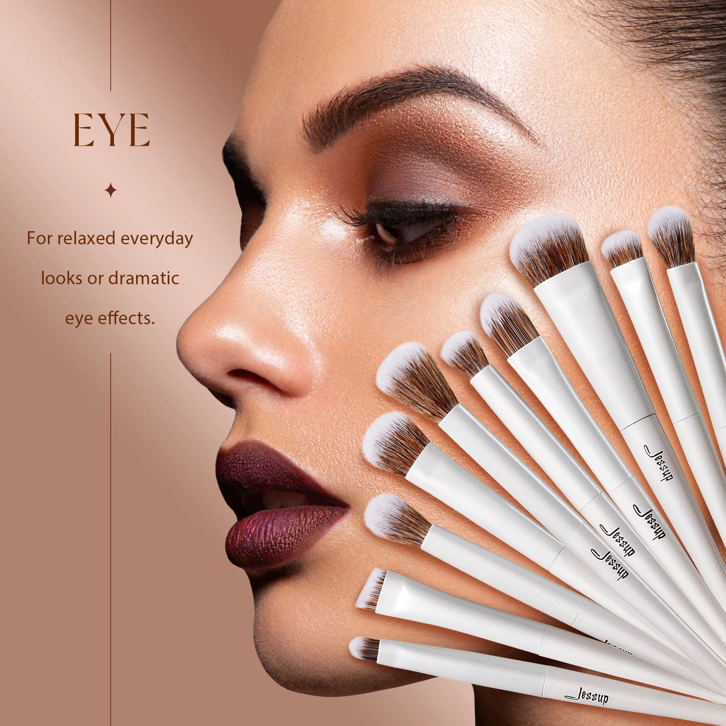 Jessup Makeup Brush Set – Professional Gift Kit