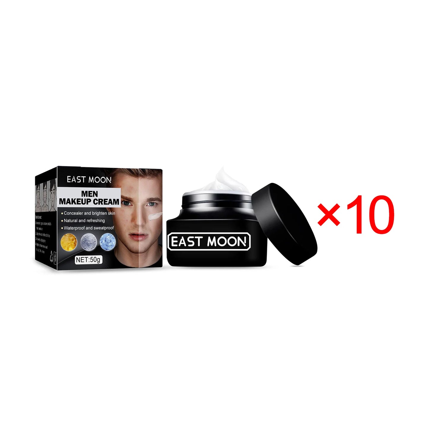 Whitening Tone-Up Cream – Waterproof Concealer & Skin Brightener