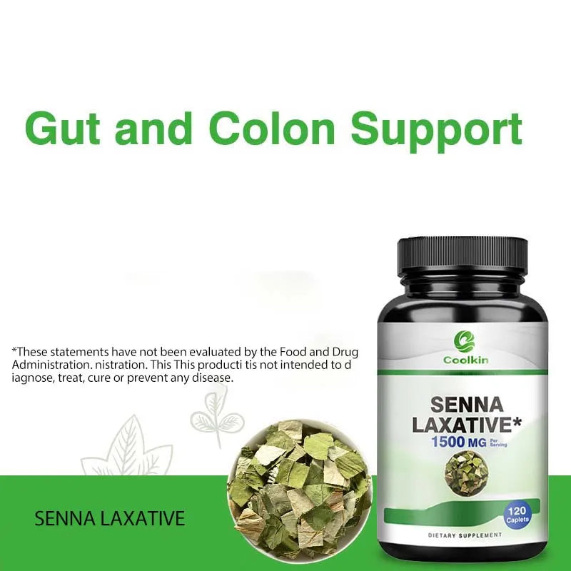 Senna Capsules – Colon Cleanse, Detox & Digestive Relief (120)