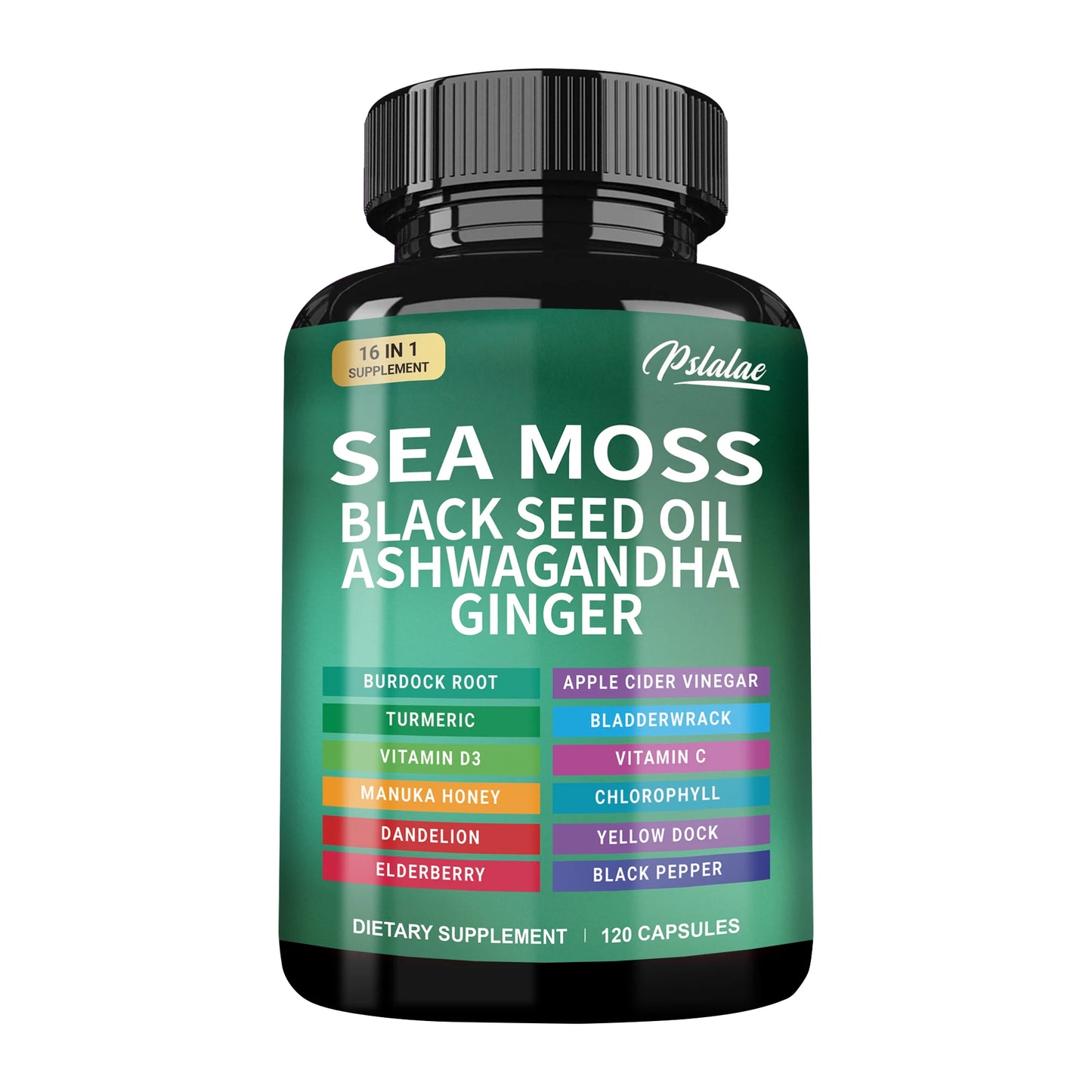 Sea Moss + Black Seed Oil + Ashwagandha – Energy & Immune Support