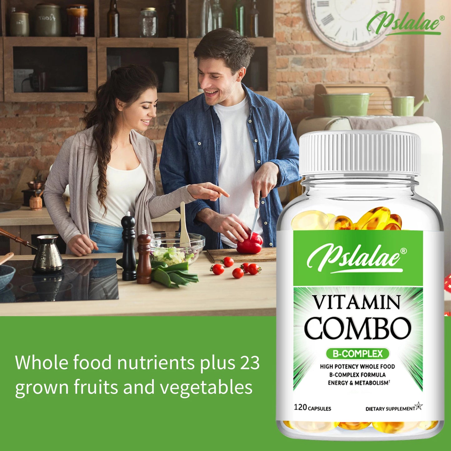 B Vitamin Complex – Energy & Nervous System (120 Caps)