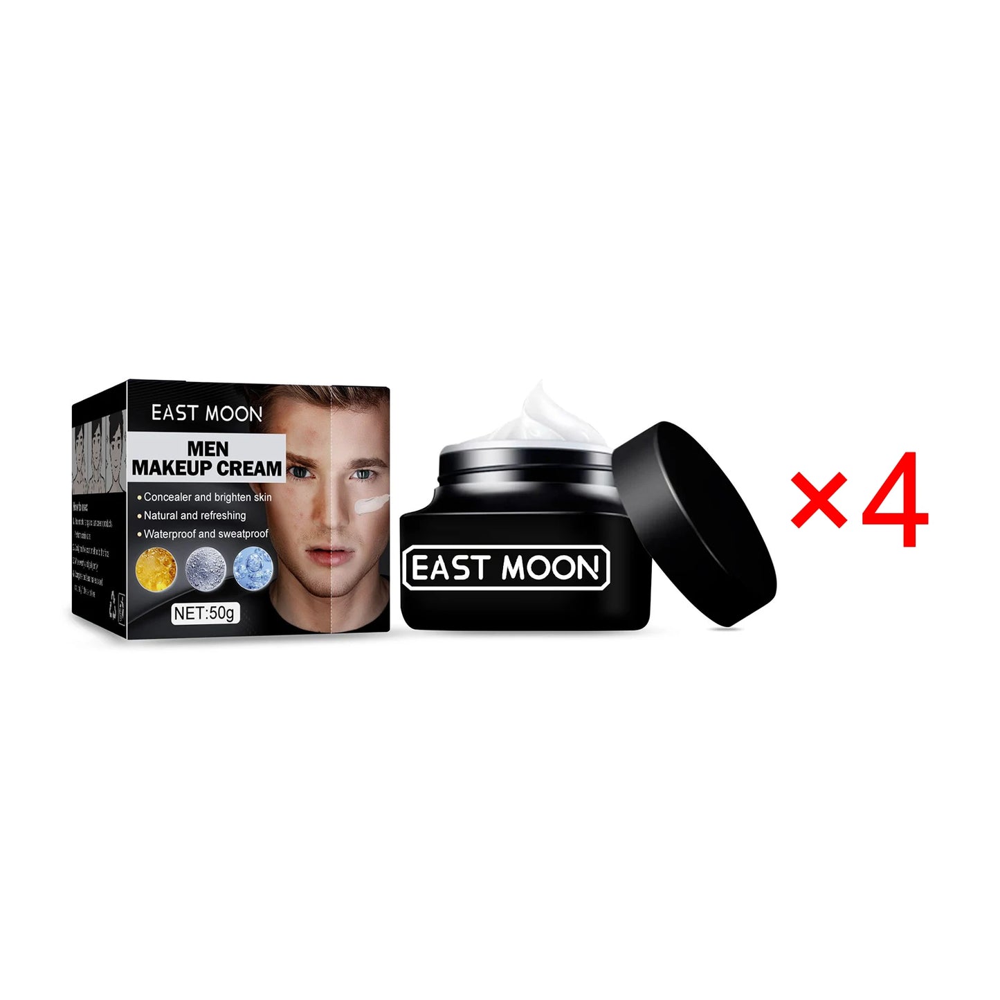 Whitening Tone-Up Cream – Waterproof Concealer & Skin Brightener