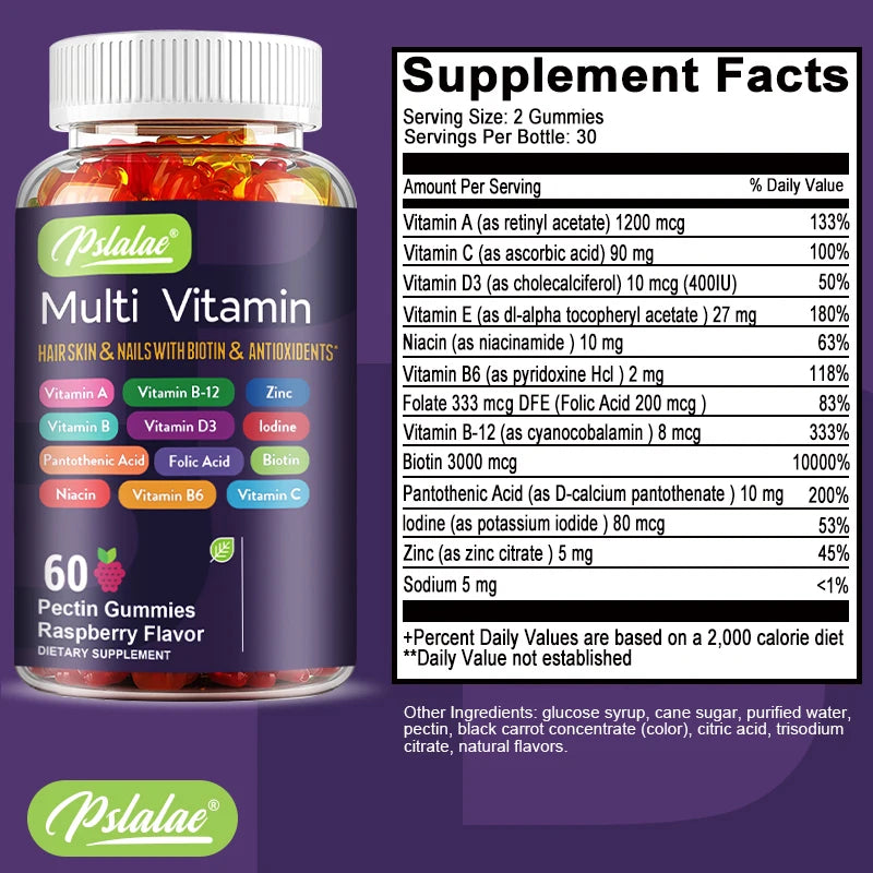 60 Multivitamin Gummie- Antioxidant