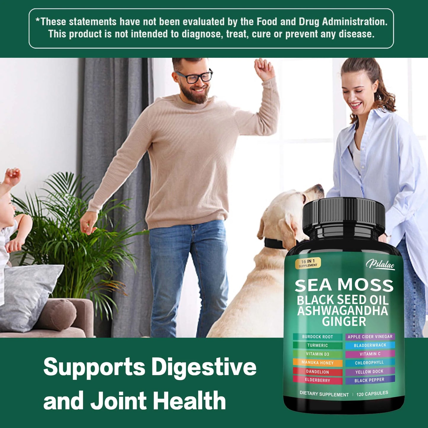 Sea Moss + Black Seed Oil + Ashwagandha – Energy & Immune Support