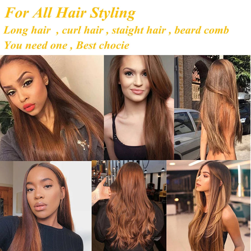 Heating Hot Comb – Electric Hair Straightening Brush