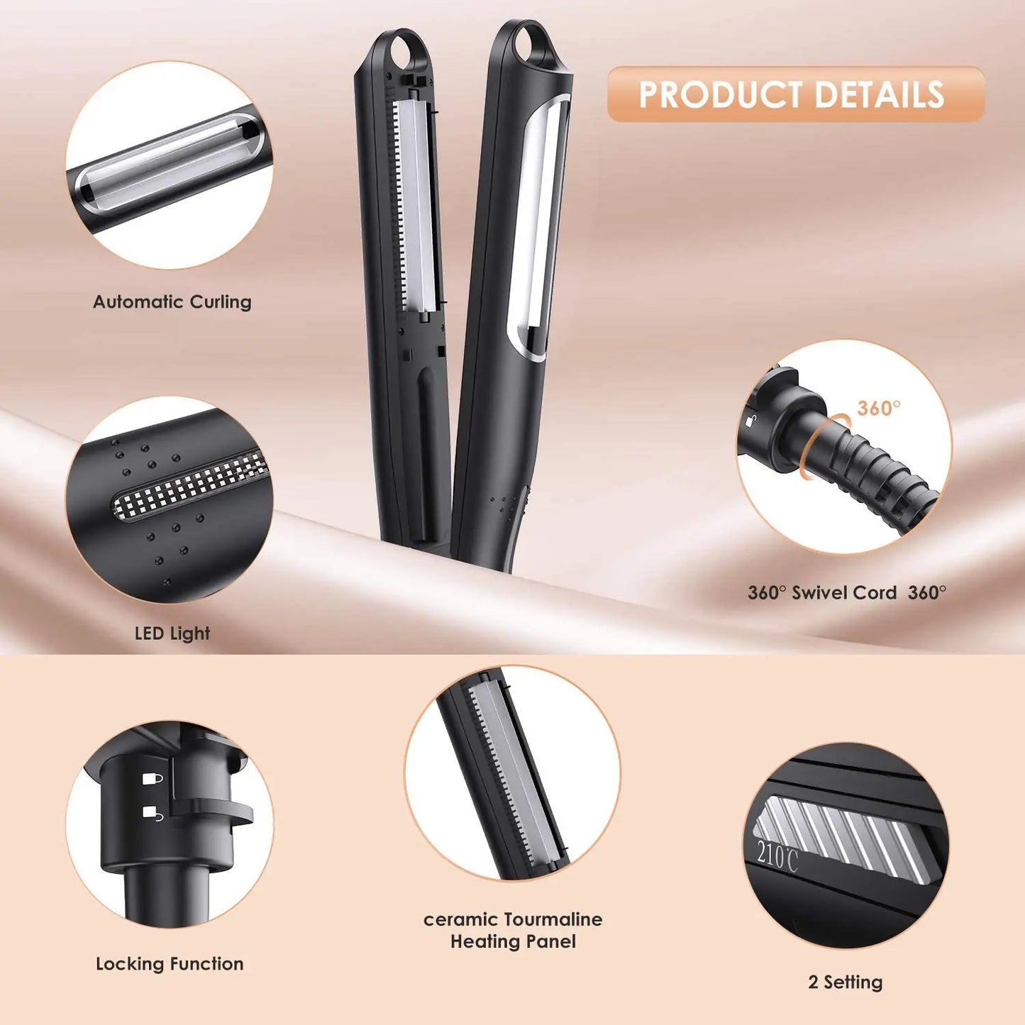 Automatic Hair Waver – Professional Corrugated Curling Iron