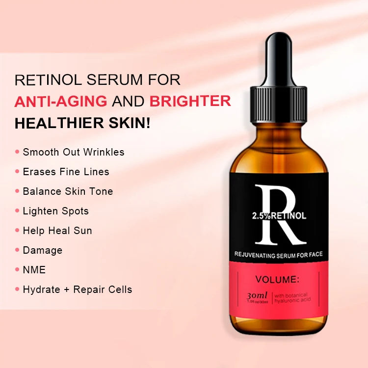 Vitamin C Retinol Face Serum – Anti-Aging & Whitening