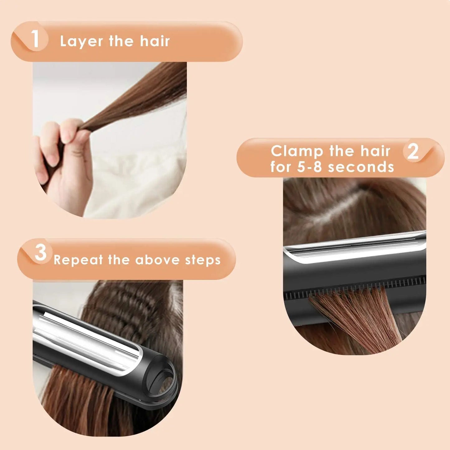 Automatic Hair Waver – Professional Corrugated Curling Iron