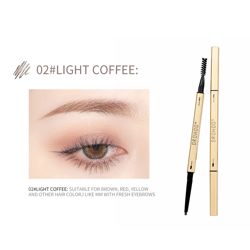 5 Colors EyeBrow Pen Make-up for Women Double Head Eyebrow Pencil Long Lasting Waterproof Mascara Enhance Cosmetics Beauty Women