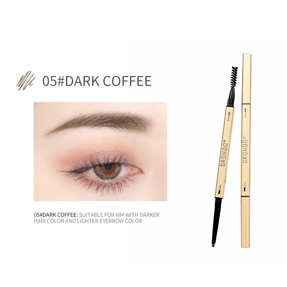 5 Colors EyeBrow Pen Make-up for Women Double Head Eyebrow Pencil Long Lasting Waterproof Mascara Enhance Cosmetics Beauty Women