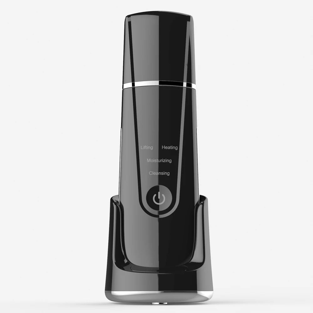 Wireless Ultrasonic Skin Scrubber – Hot Compress & Pore Care