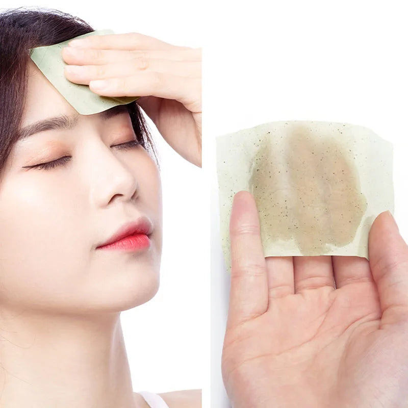 100PCS Oil Control Blotting Paper – Face Absorbent Wipes