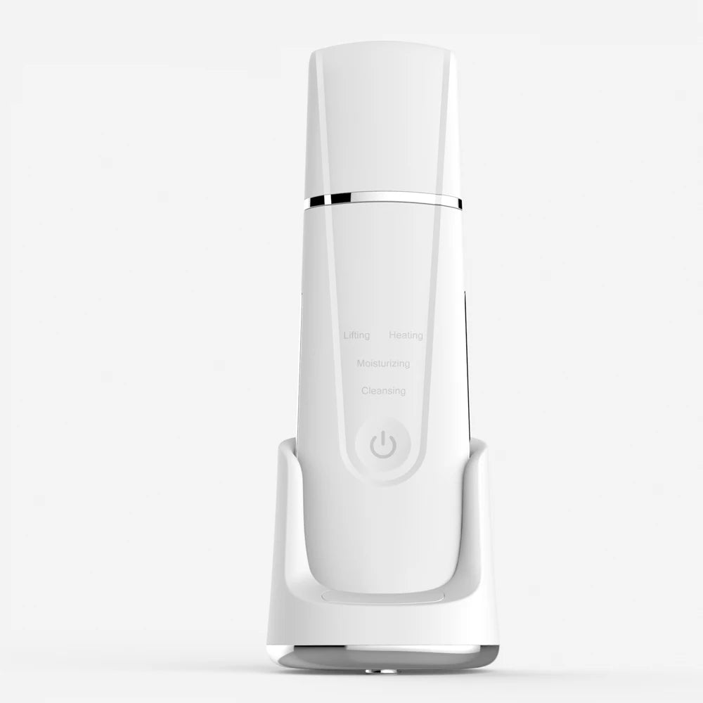 Wireless Ultrasonic Skin Scrubber – Hot Compress & Pore Care