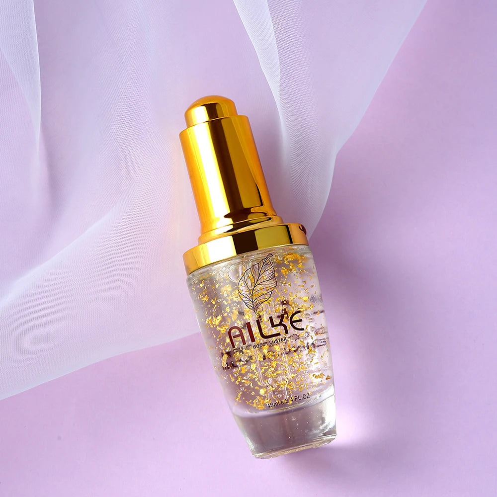 AILKE 24K Gold Skincare Set – Essence, Toner & Cream