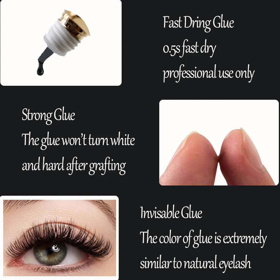 Glesum Fast Dry Lash Extension Glue
