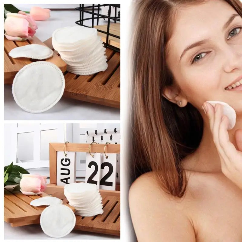 100pcs Cotton Pads Makeup Remover