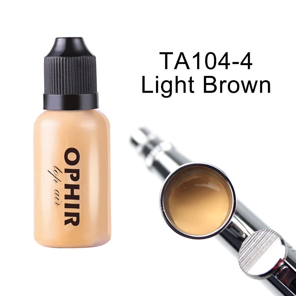 OPHIR Airbrush Makeup Foundation Ink – 3 Colors for Salon Use