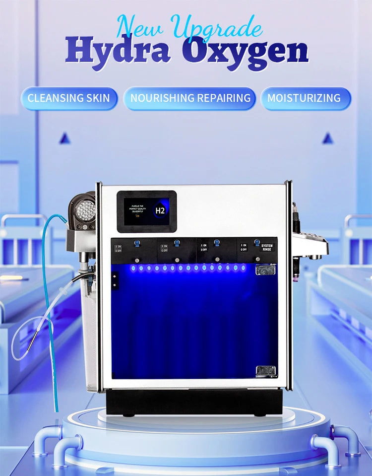 2025 Professional Skin Whitening Rejuvenation Facial Beauty Machines Diamond Dermabrasion Acne Treatment Oxygen Bubble Machine