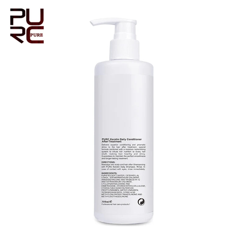 PURC Shampoo & Conditioner – Frizz Control & Damage Repair