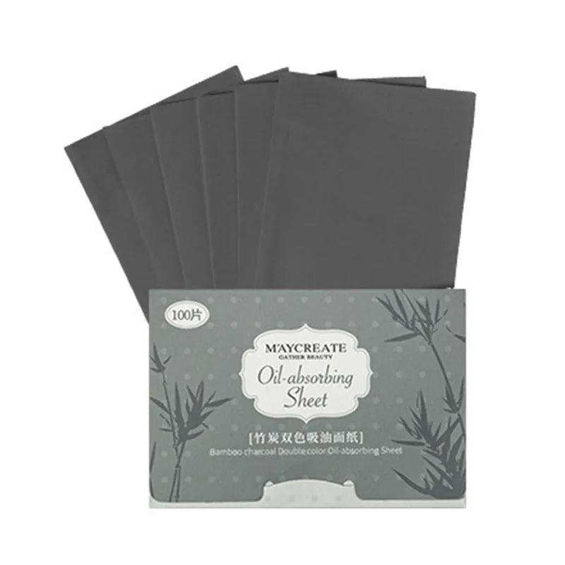 100PCS Oil Control Blotting Paper – Face Absorbent Wipes