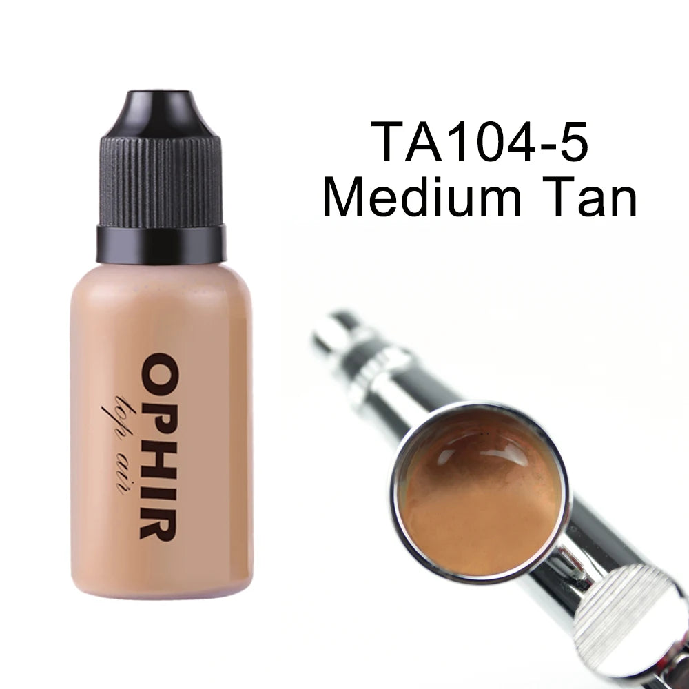 OPHIR Airbrush Makeup Foundation Ink – 3 Colors for Salon Use