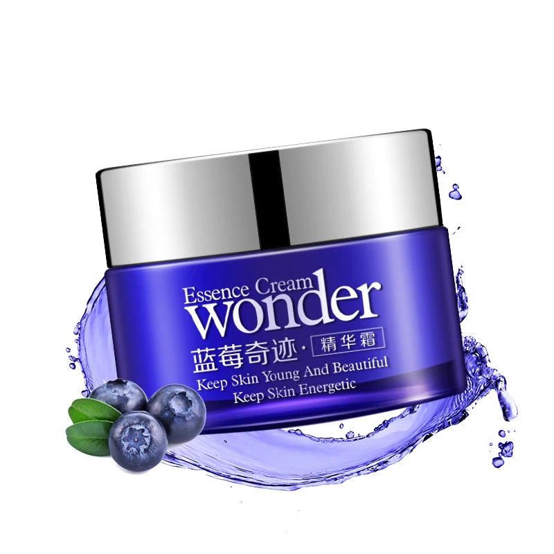 4PCS Blueberry Skincare Set – Serum, Cream, Toner & Eye Care
