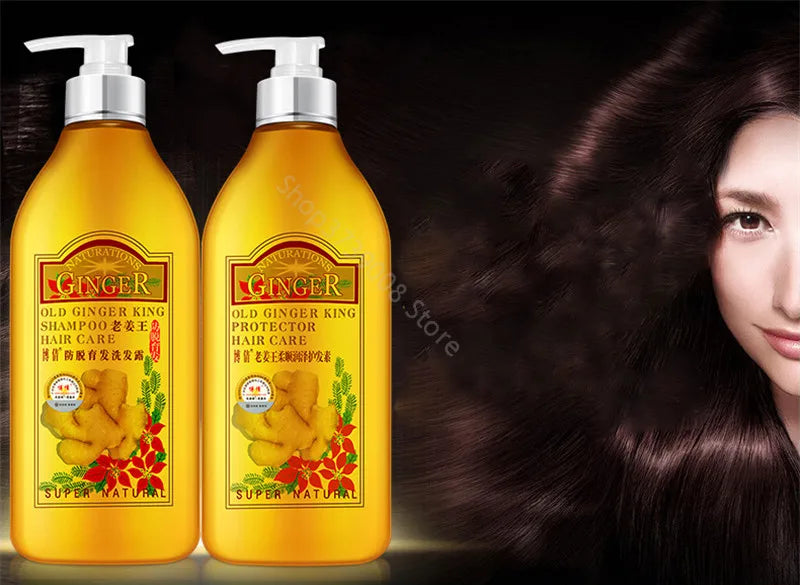 BOQIAN Ginger Shampoo & Conditioner – Root & Scalp Care