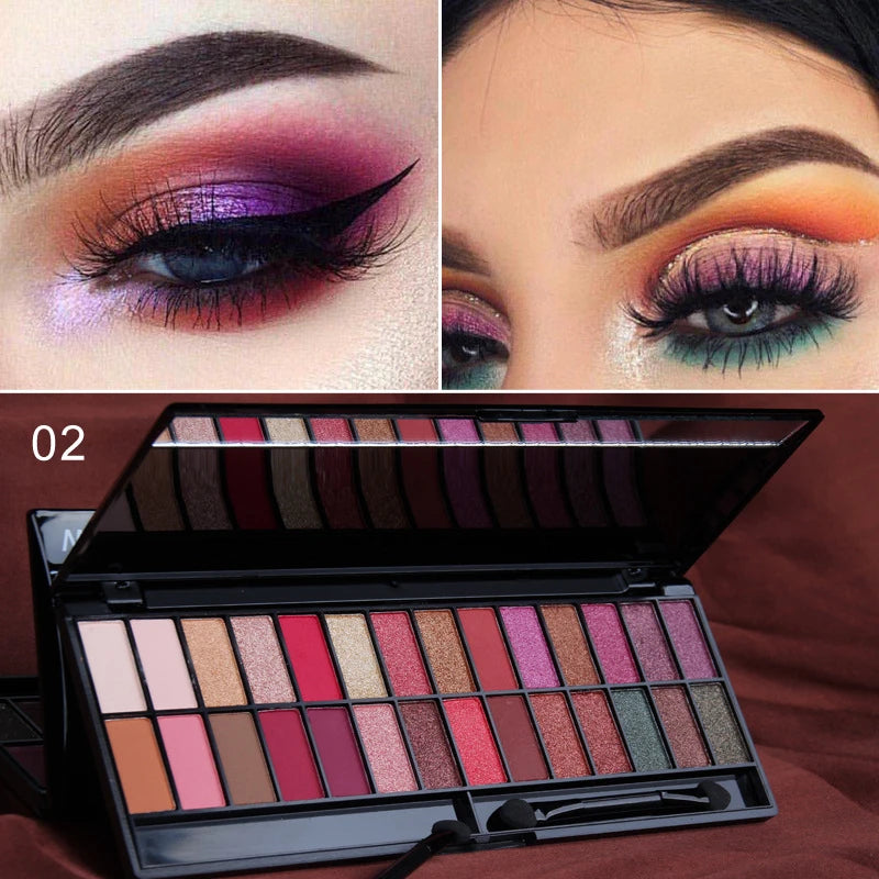 28 Color Nude Eyeshadow Palette