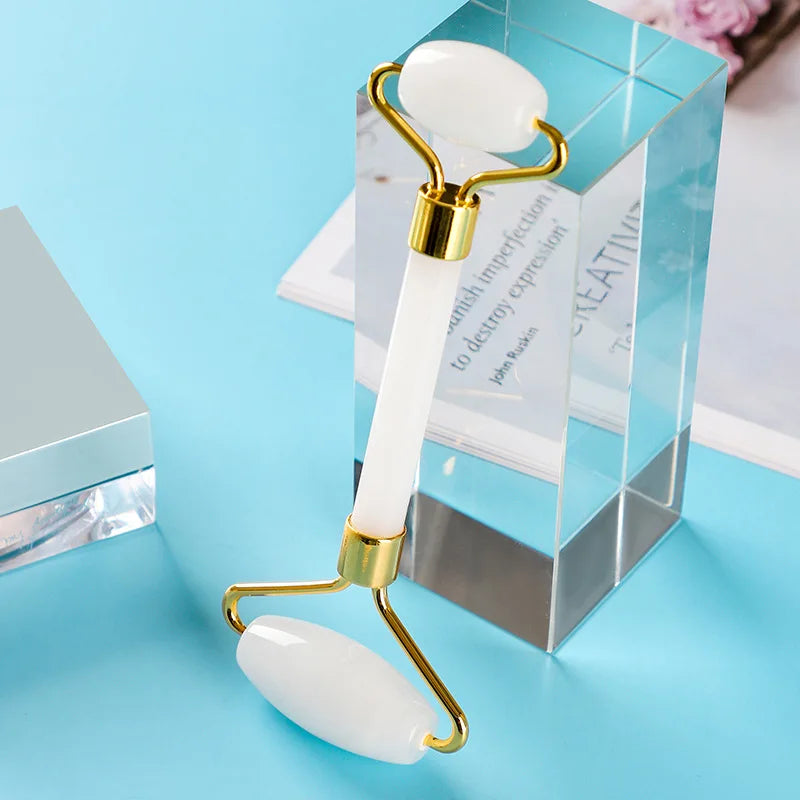 Jade Roller & Gua Sha Set – Face Lifting Massage Tools
