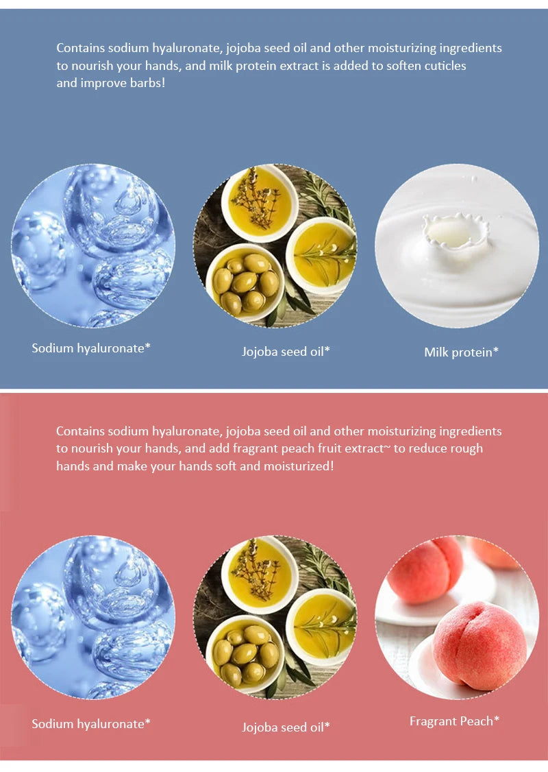 Milk Peach Hand Cream – Moisturizing & Nourishing Lotion