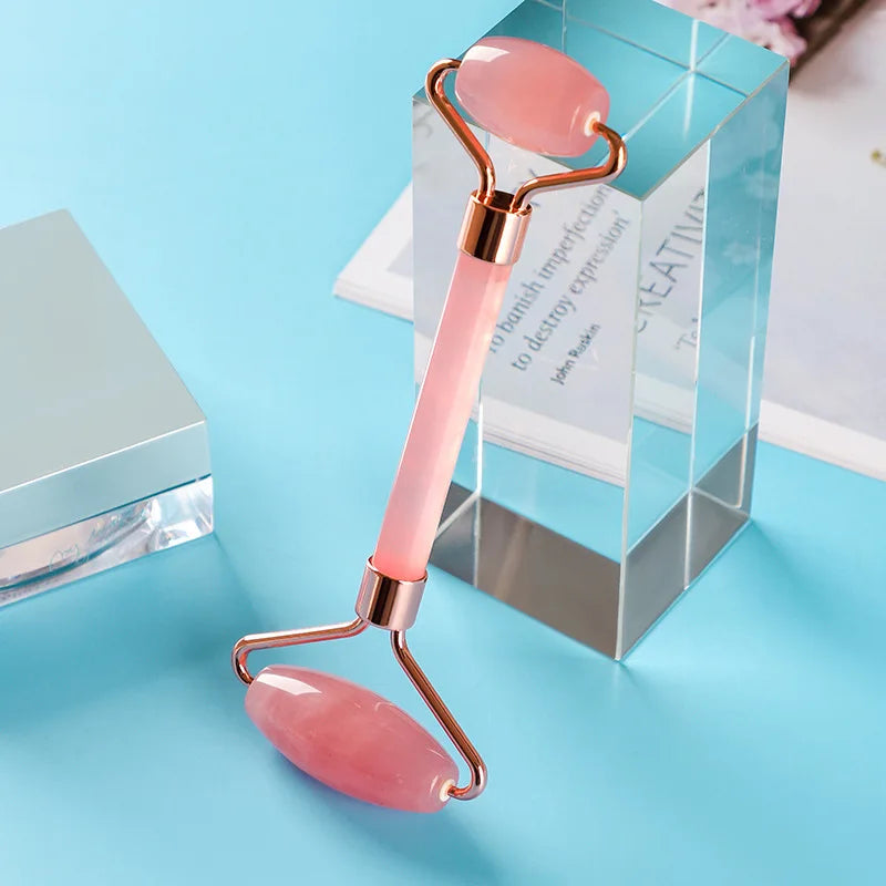 Jade Roller & Gua Sha Set – Face Lifting Massage Tools