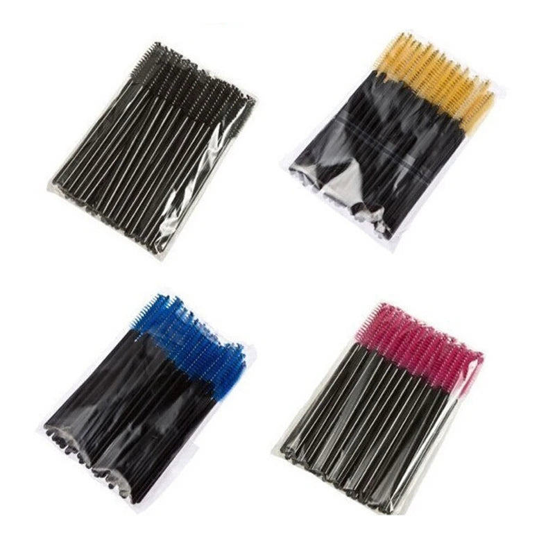 Disposable Mascara Wands (5–50pcs) – Eyelash Brushes
