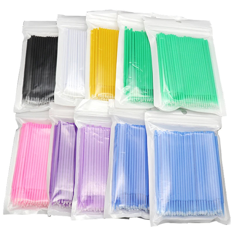 100pcs Disposable Mascara Wands