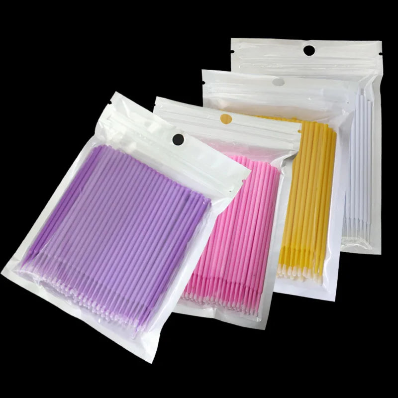 100pcs Disposable Mascara Wands