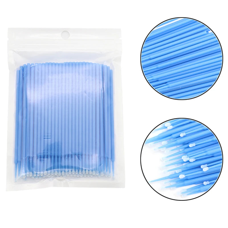 100pcs Disposable Mascara Wands