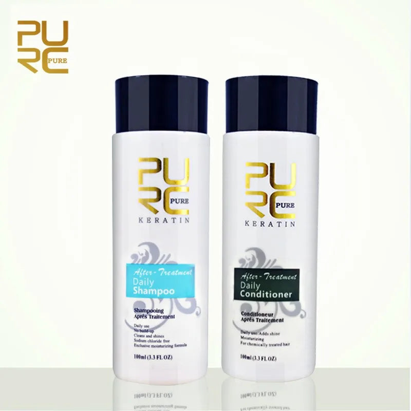 PURC Hair Straightening Shampoo & Conditioner – 200ml
