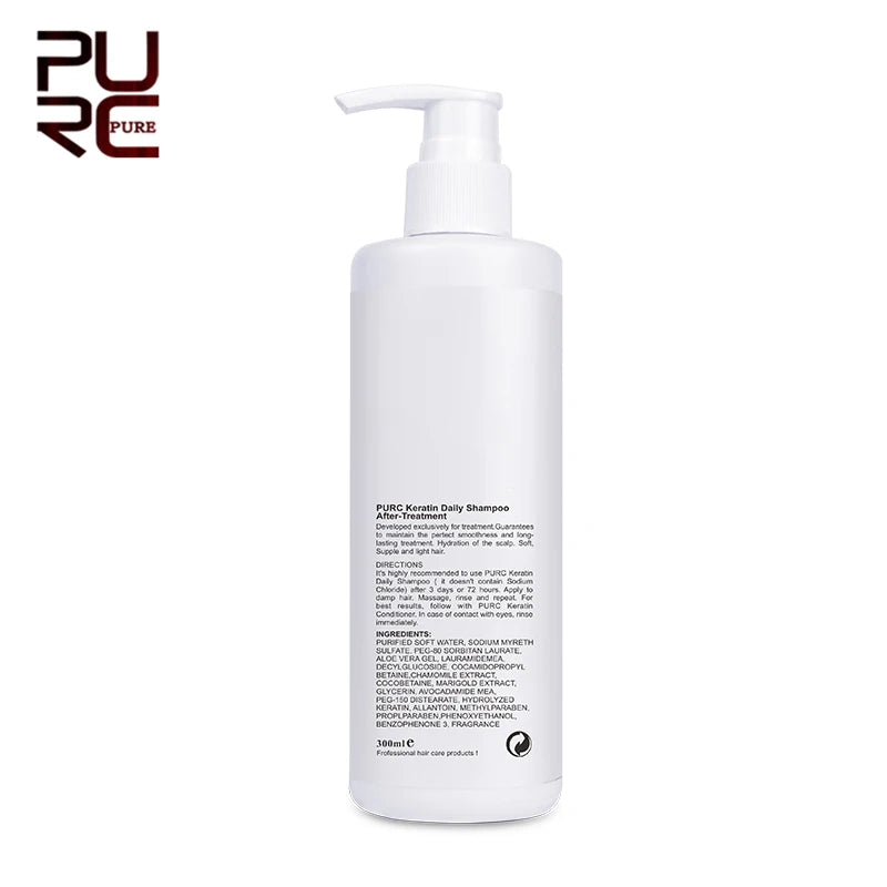 PURC Shampoo & Conditioner – Frizz Control & Damage Repair