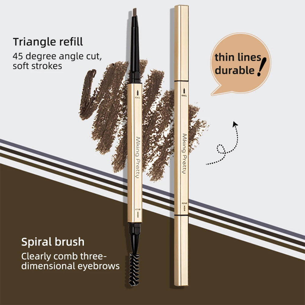 Double Head Eyebrow Pencil Waterproof