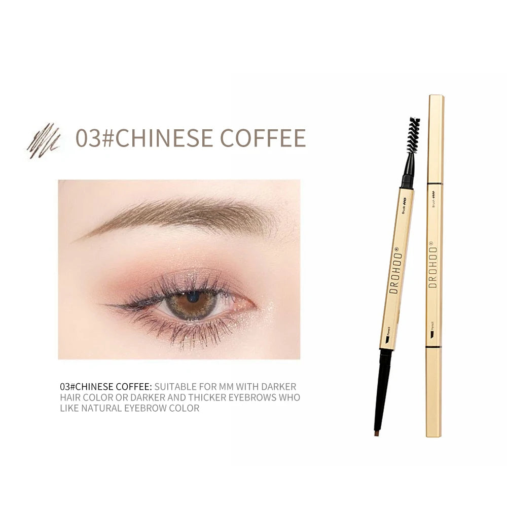 5 Colors EyeBrow Pen Make-up for Women Double Head Eyebrow Pencil Long Lasting Waterproof Mascara Enhance Cosmetics Beauty Women